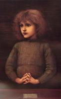 Burne-Jones, Sir Edward Coley - Portrait of a Young Boy